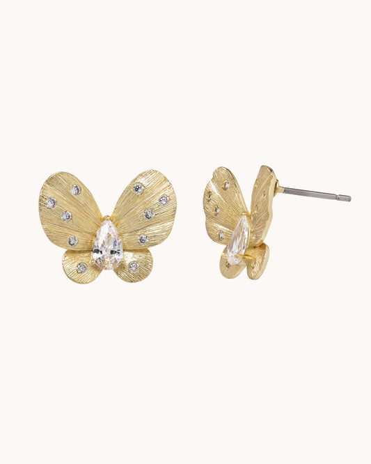 Brushed Butterfly Ear - Gold