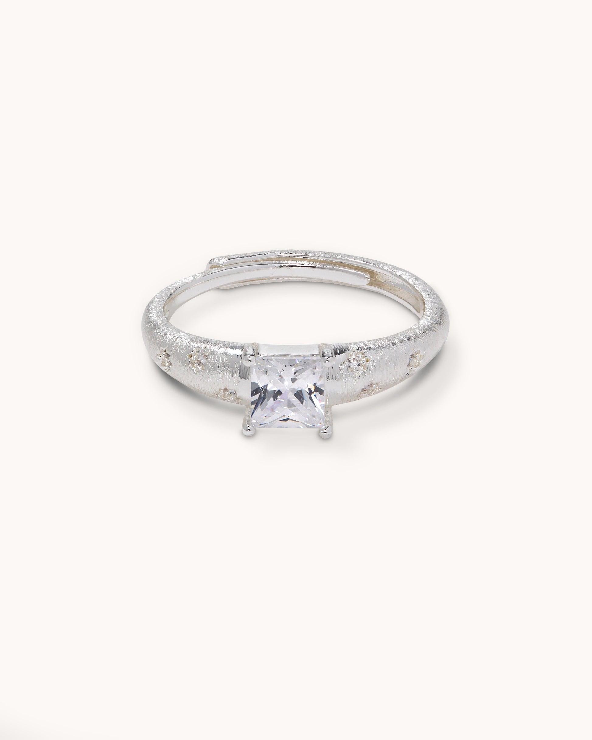 TRUE Solid or Plated This Demi-Fine ring from City x City makes a bold fashion statement. With its contemporary style, the design features a Fine Silver Plated finish. 