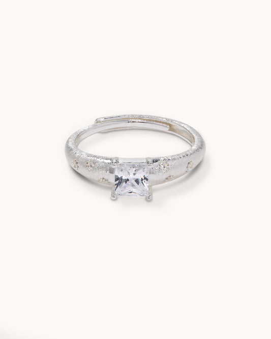 TRUE Solid or Plated This Demi-Fine ring from City x City makes a bold fashion statement. With its contemporary style, the design features a Fine Silver Plated finish. 