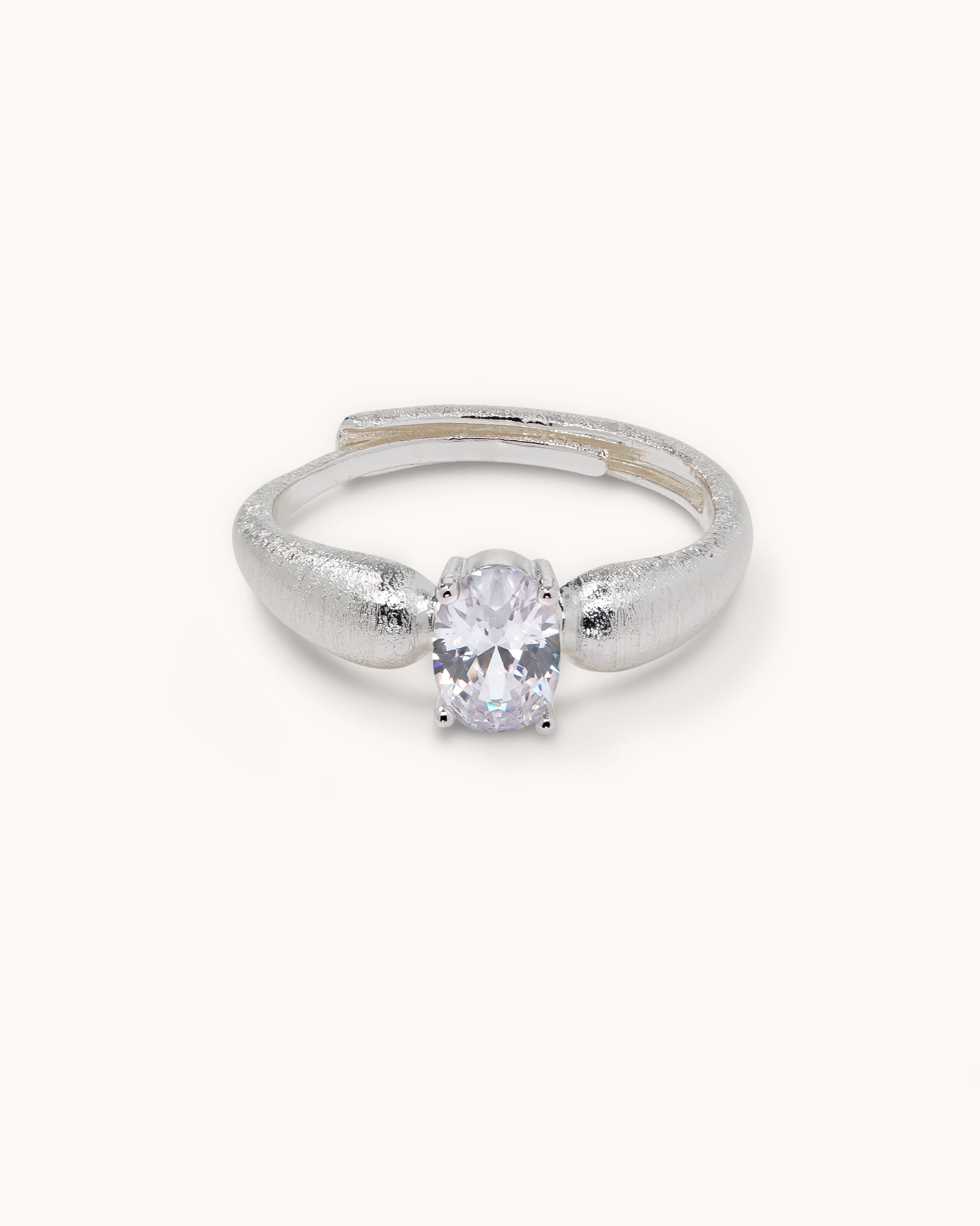 TRUE Solid or Plated This Demi-Fine ring from City x City makes a bold fashion statement. With its contemporary style, the design features a Fine Silver Plated finish. 