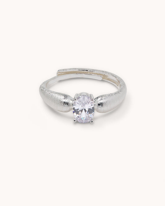 TRUE Solid or Plated This Demi-Fine ring from City x City makes a bold fashion statement. With its contemporary style, the design features a Fine Silver Plated finish. 