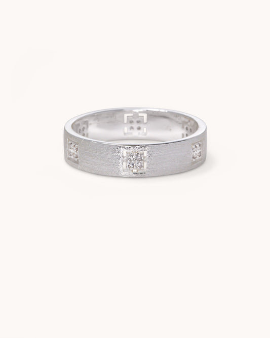 TRUE Solid or Plated This Demi-Fine ring from City x City makes a bold fashion statement. With its contemporary style, the design features a Fine Silver Plated finish. 