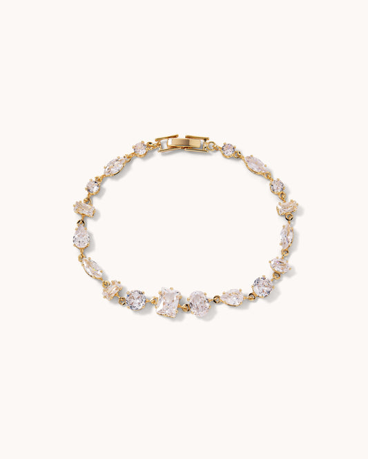 Multi Shape Tennis Bracelet