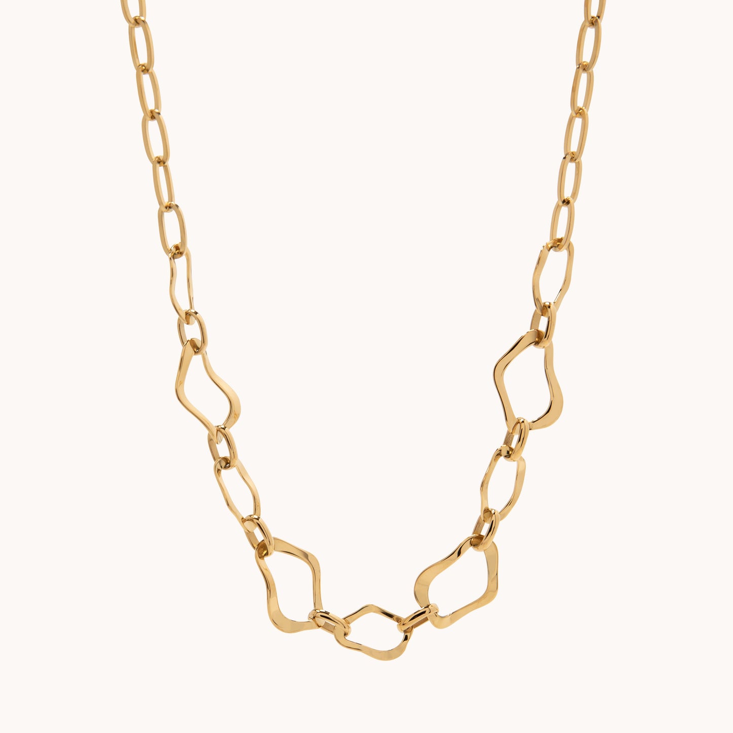 Bold Link Chain Necklace - Gold